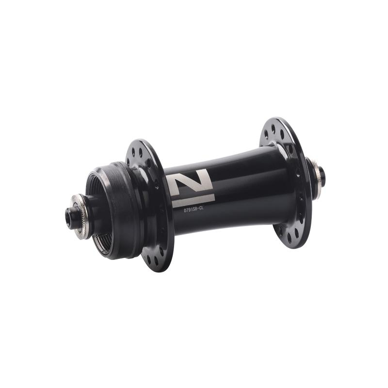 Náboj Novatec D791SB-CL přední 100/9 mm 28 děr CenterLock černá (N-logo)