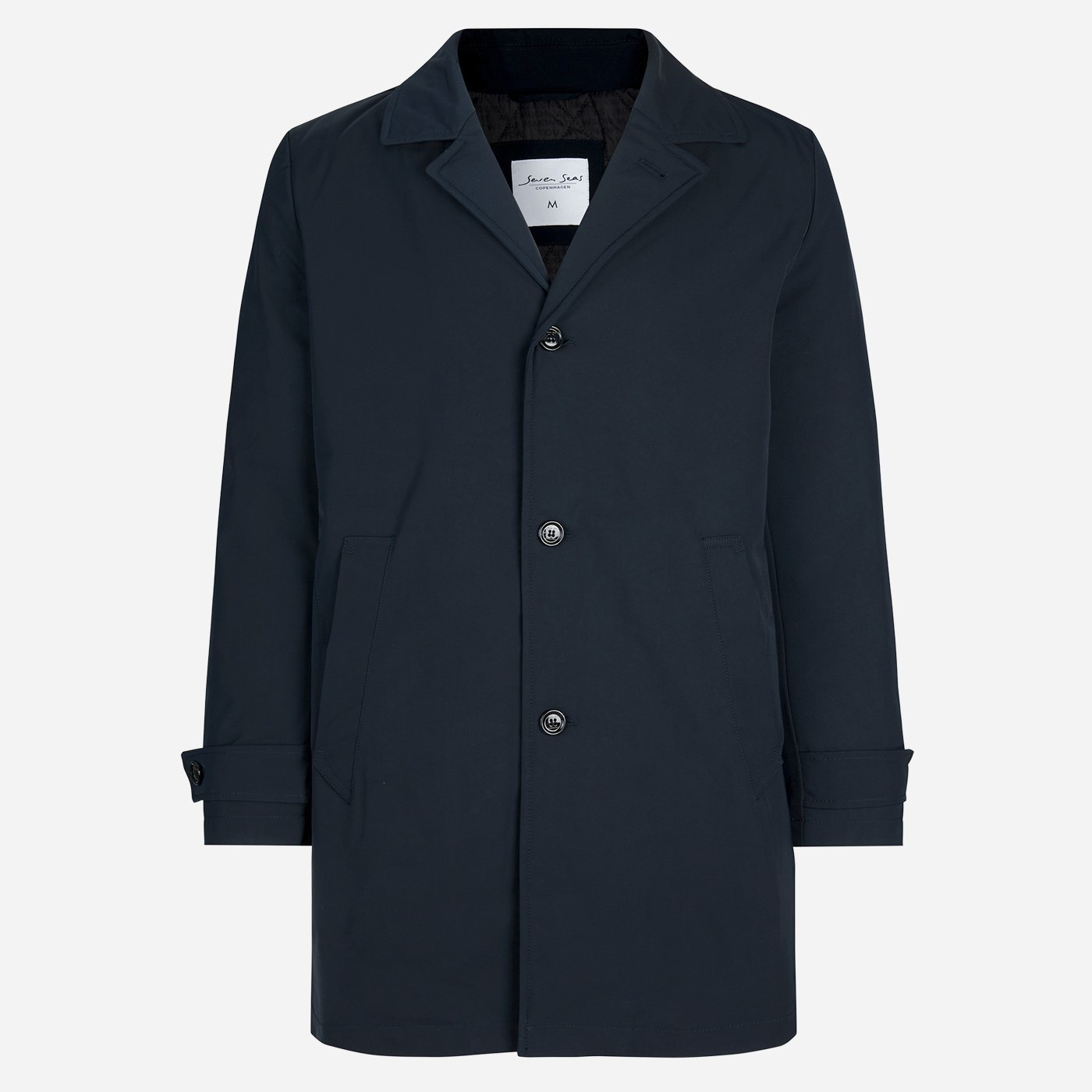 Seven Seas Modrý pánsky kabát Veľkosť: 4XL