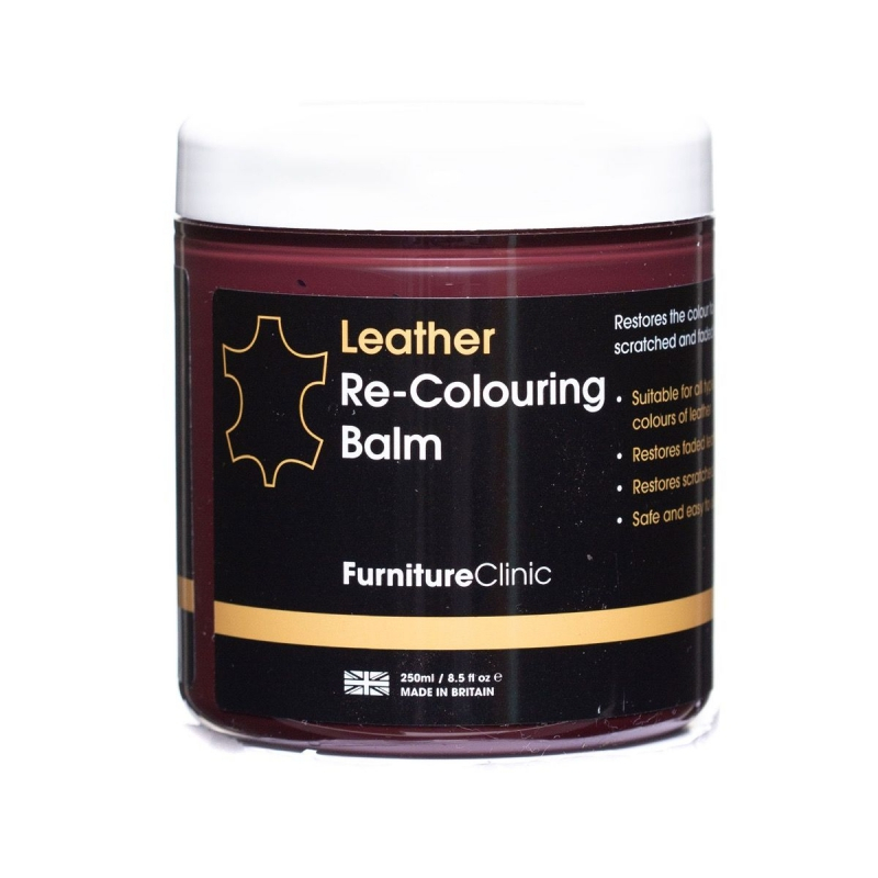 Furniture Clinic Leather Re-Colouring Balm Tan 250 ml