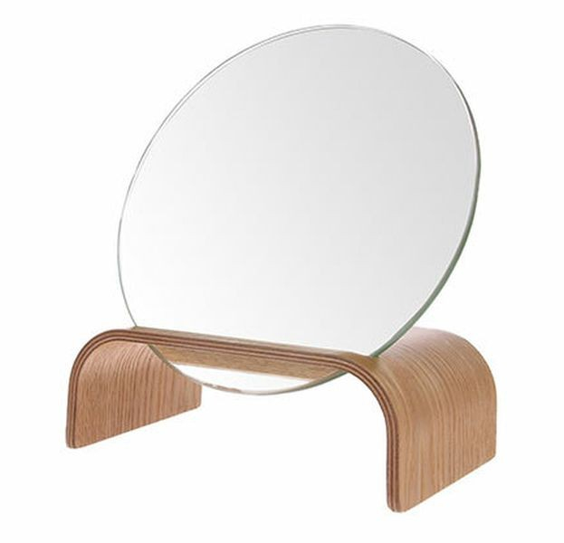 Stolní kosmetické zrcadlo z vrbového dřeva Willow - 17*10*20cm AOA9971