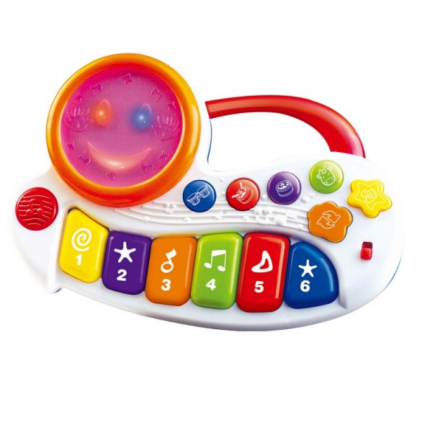 TOT KIDS Interaktivní hračka s melodii Veselé pianko (Veselé)