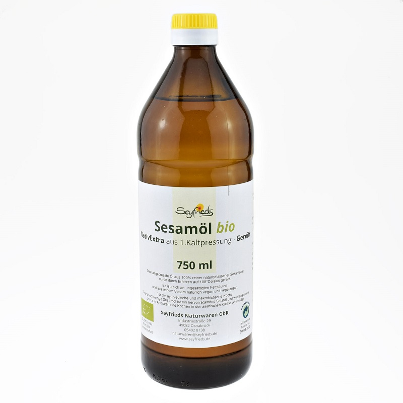 Sat Nam Seyfried Sesame Oil matured vyzretý organický sezamový olej Objem: 5 L