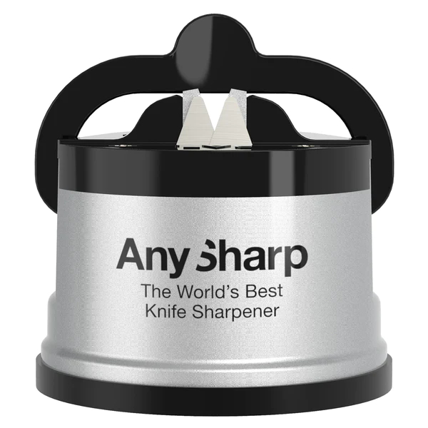 AnySharp Brúska na nože Elite s plastovým telom, strieborná ASKSSIL