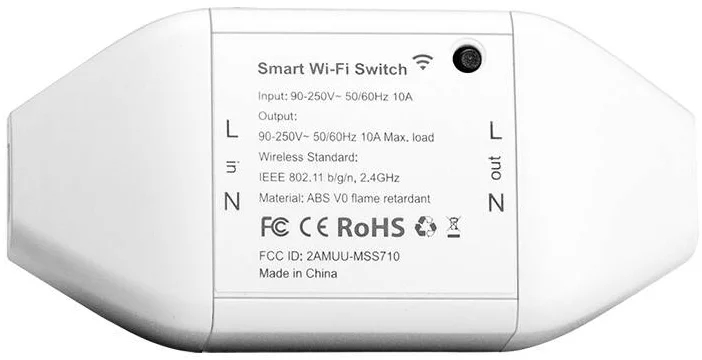 la distanta Meross Wi-Fi Smart Switch MSS710-UN (Non-HomeKit)