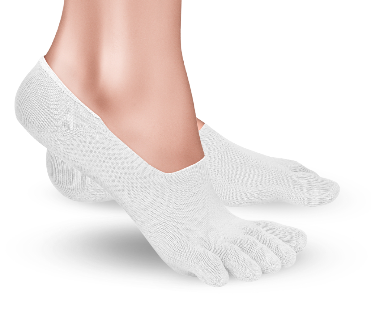 KNITIDO ponožky Essentials No Show White