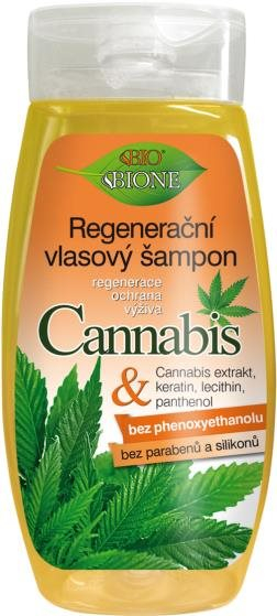 Sampon BIONE COSMETICS Bio Cannabis Regeneráló tápláló sampon 260 ml