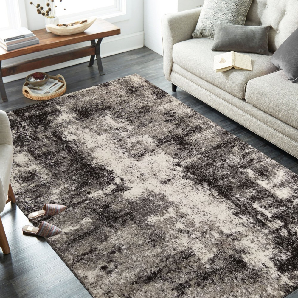 Moderný vzorovaný koberec béžovej farby do obývačky Šírka: 240 cm | Dĺžka: 330 cm