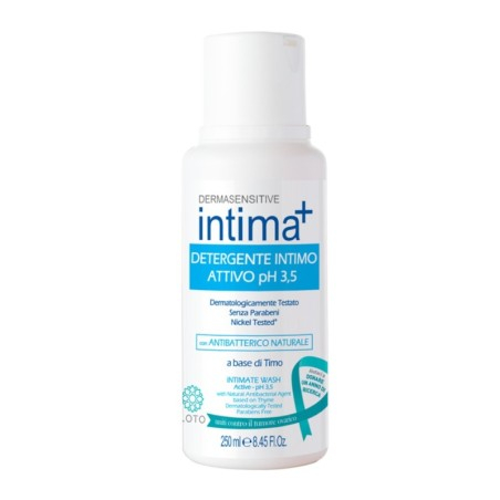 Sapun Intim, Intima Plus, Ph 3.5, cu Ulei Esential de Cimbru, Antibacterian, 250 ml...