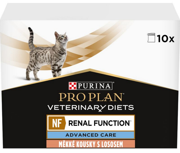 Purina VD Feline - NF Renal Funct. Salmon kapsičky pre mačky 10x85g