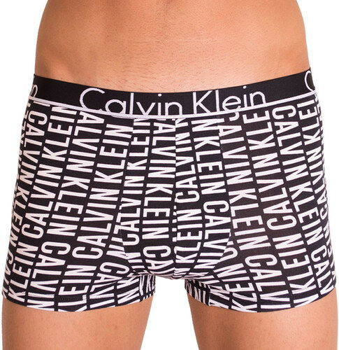 Pánske boxerky Calvin Klein Print čierne