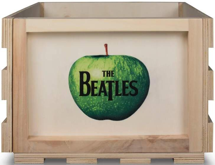 Bedna na LP platne Crosley The Beatles Apple bedna na LP desky
