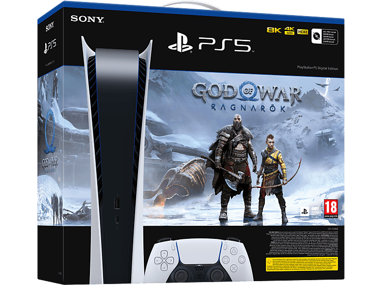 Sony Playstation 5 Digital God Of War Ragnarök Bundle