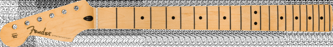 Braço Fender Player Series Stratocaster LH, 22 trastes jumbo médios, bordo, 9.5", Moderno "C"