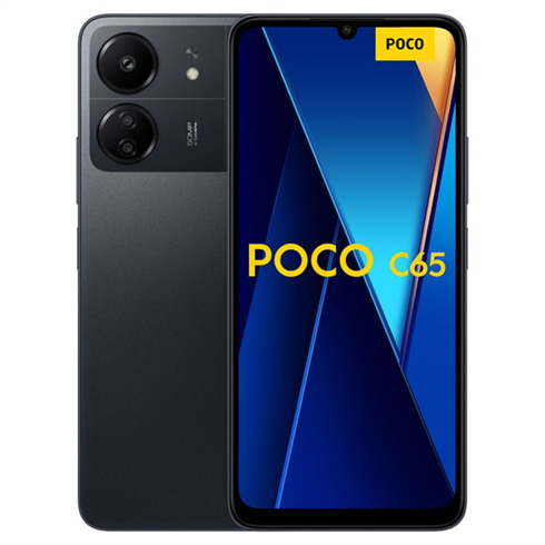 Smartphone Poco C65 128 GB schwarz