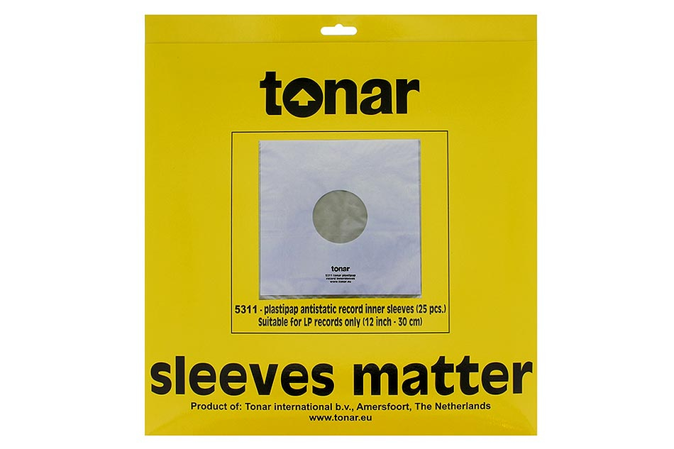Tonar PLASTIPAP LP-12" inner sleeves (25)