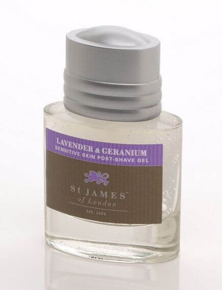St James of London Lavender & Geranium, gel po holení 100 ml