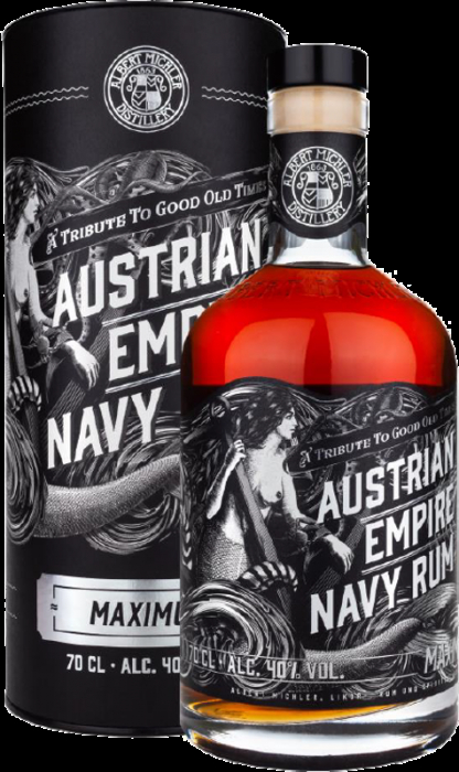 Rum della Marina dell'Impero Austriaco Maximus 40% 0,70 L