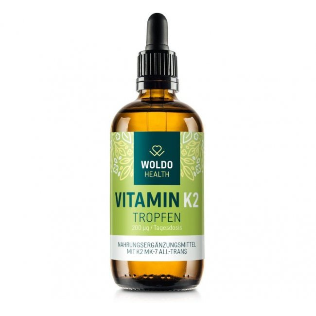 Vitamín K2 rozpuštěný v MCT oleji, 50 ml