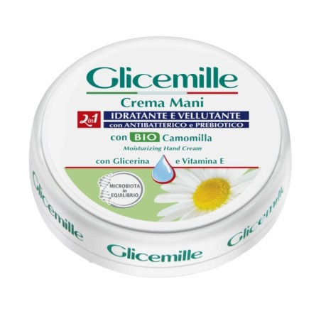 Crema de Maini Igienizanta si Hidratanta Glicemille cu Glicerina, Musetel si Vitamina E, 100 ml...