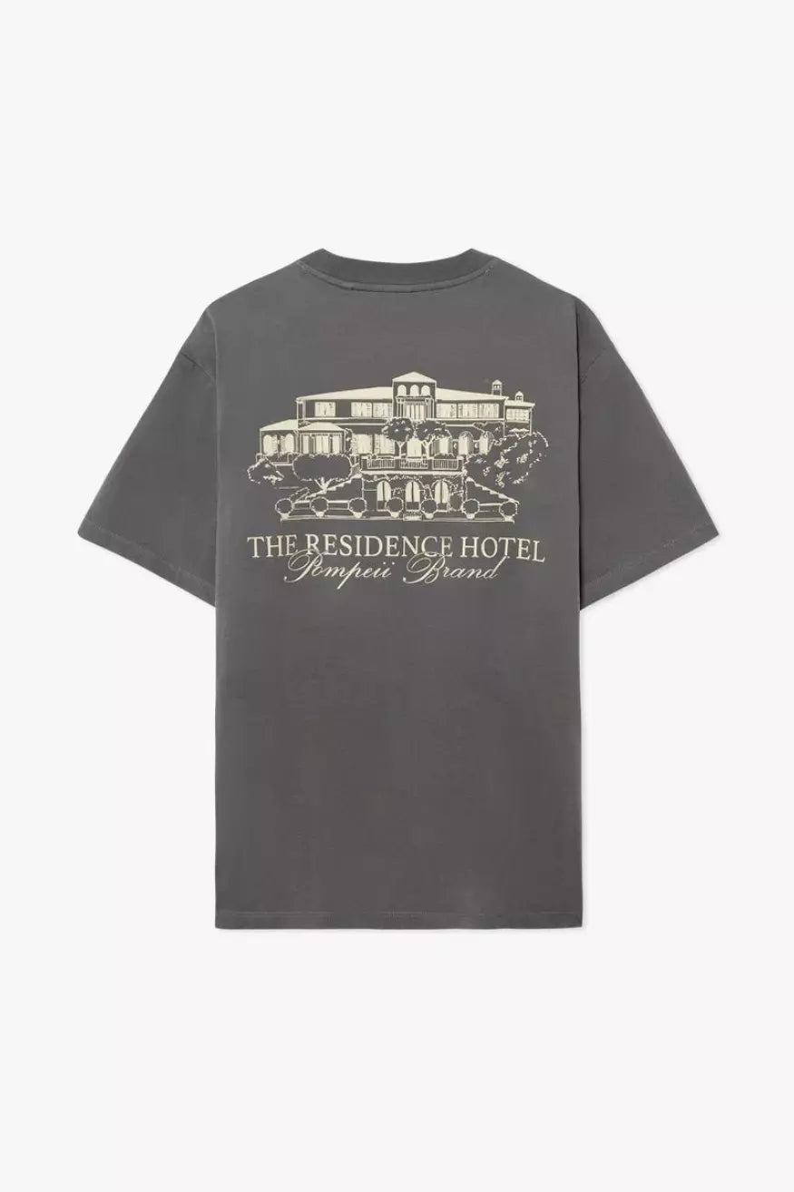 Pompeii Camiseta Hombre Residence Gris