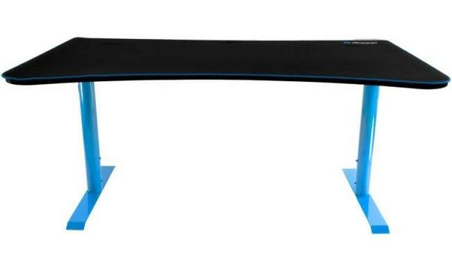 AROZZI Arena Gaming Desk schwarz/blau