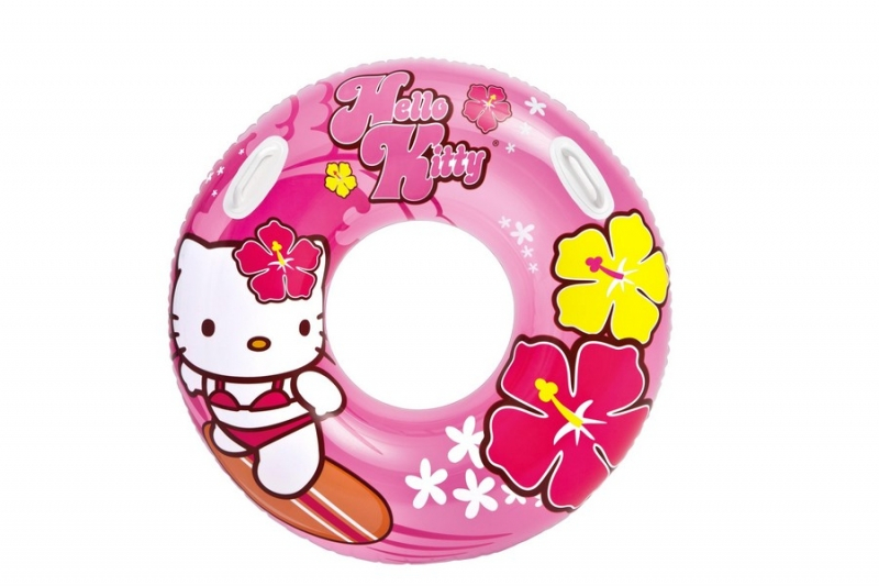 Rappa Nafukovací kruh Hello Kitty, 97 cm (Nafukovací kruh)
