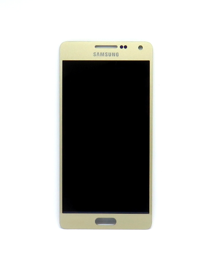 Náhrada LCD Displej Samsung Galaxy A5 (A500) + dotyková plocha zlatá