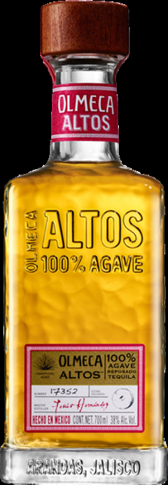 Olmeca Altos Reposado 38 % 0,7 l (čistá fľaša)