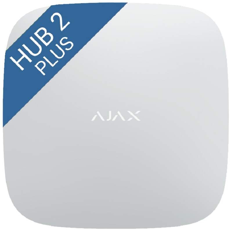 Hub GSM + Ethernet Ajax Hub 2 Plus biely