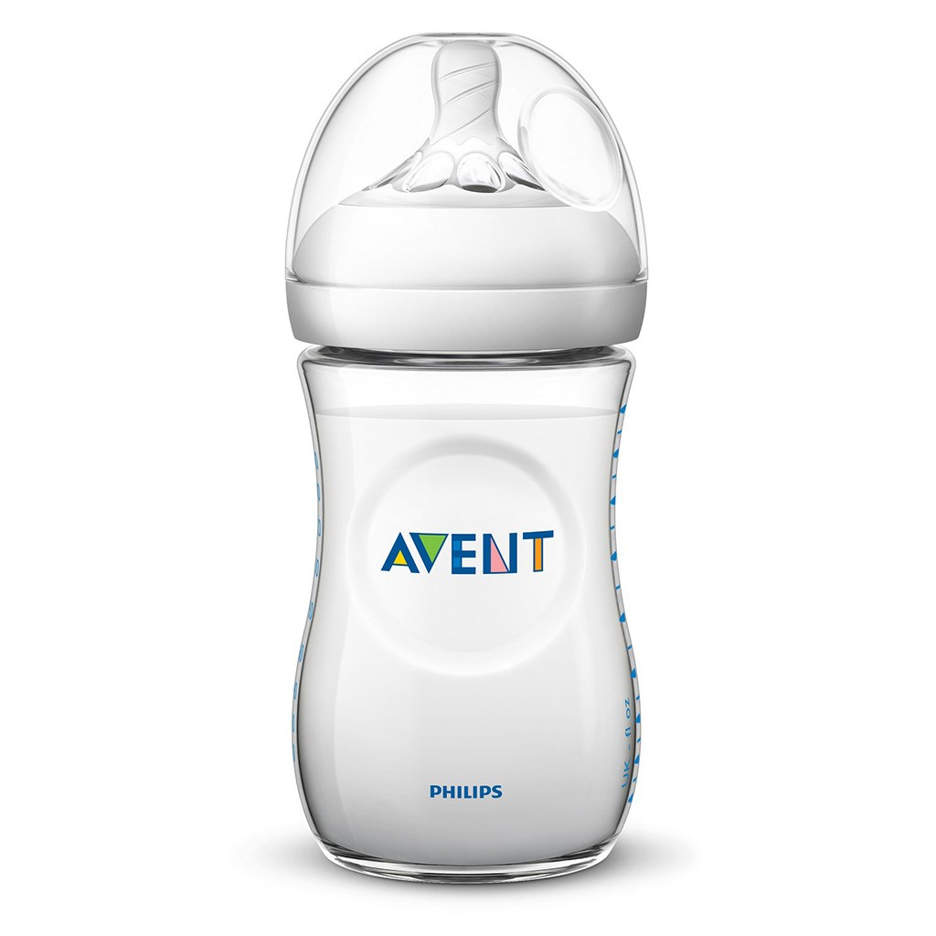 Μπουκάλι μωρού Avent Natural διαφανές 260 ml