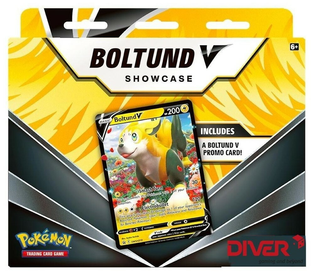 Pokémon TCG: Boltund V Box Showcase