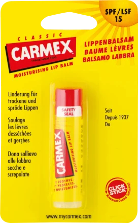 Carmex Classic hydratačný balzam na pery SPF 15 (4g)