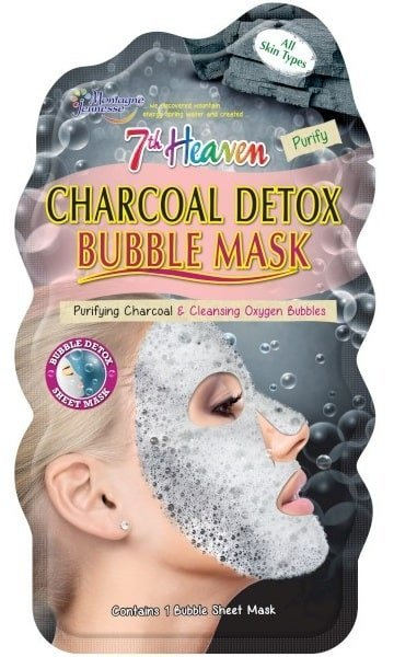 7th Heaven Charcoal Detox Bubble Mask, detoxikačná maska 1 ks