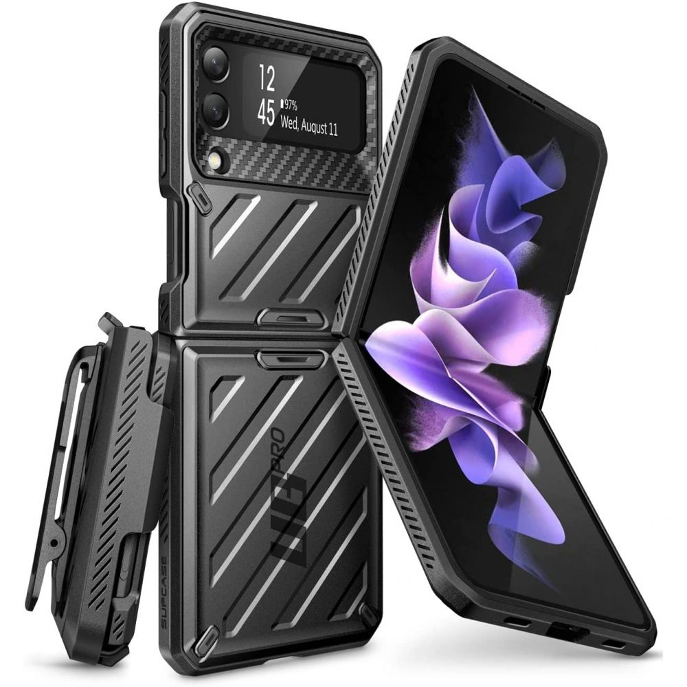 Unicorn Beetle Pro ochranný obal na - Samsung Galaxy Z Flip3 5G - čierny