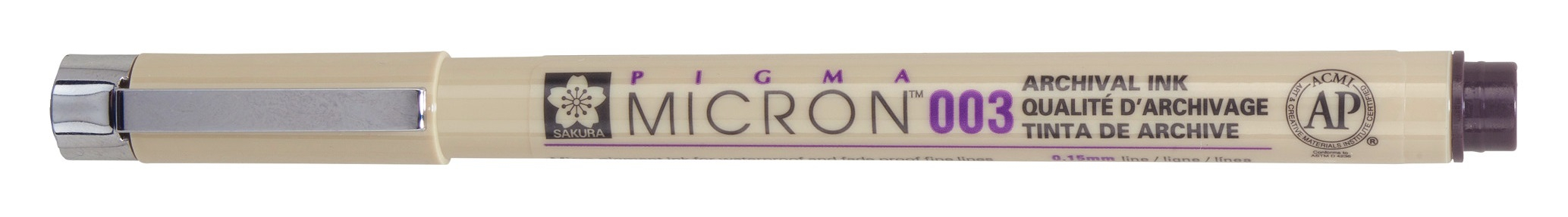 pigma MICRON black 12/0 (0,70 mm)