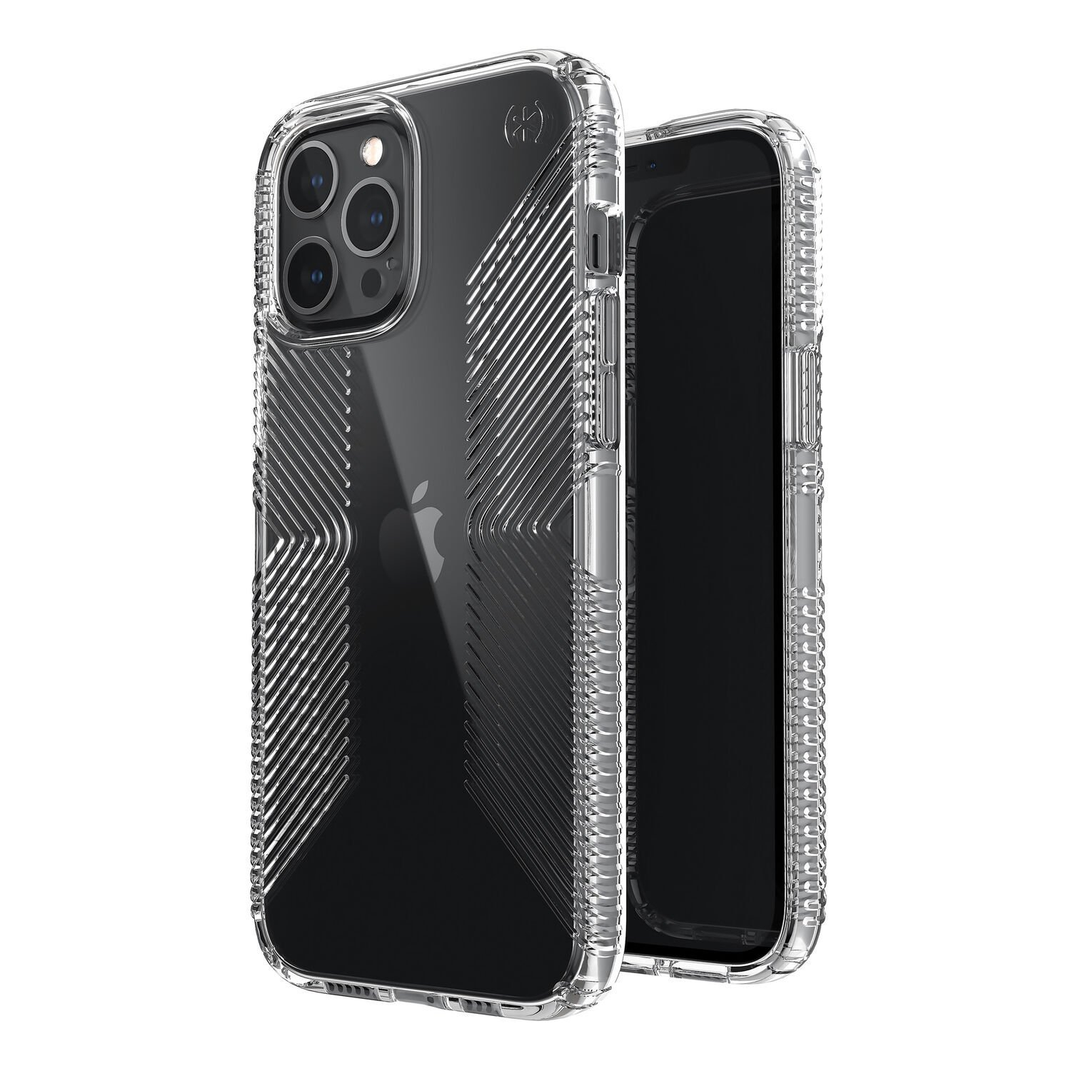 Capa Speck iPhone 12 Pro Max Presidio Perfect-Clear Grip - Transparente