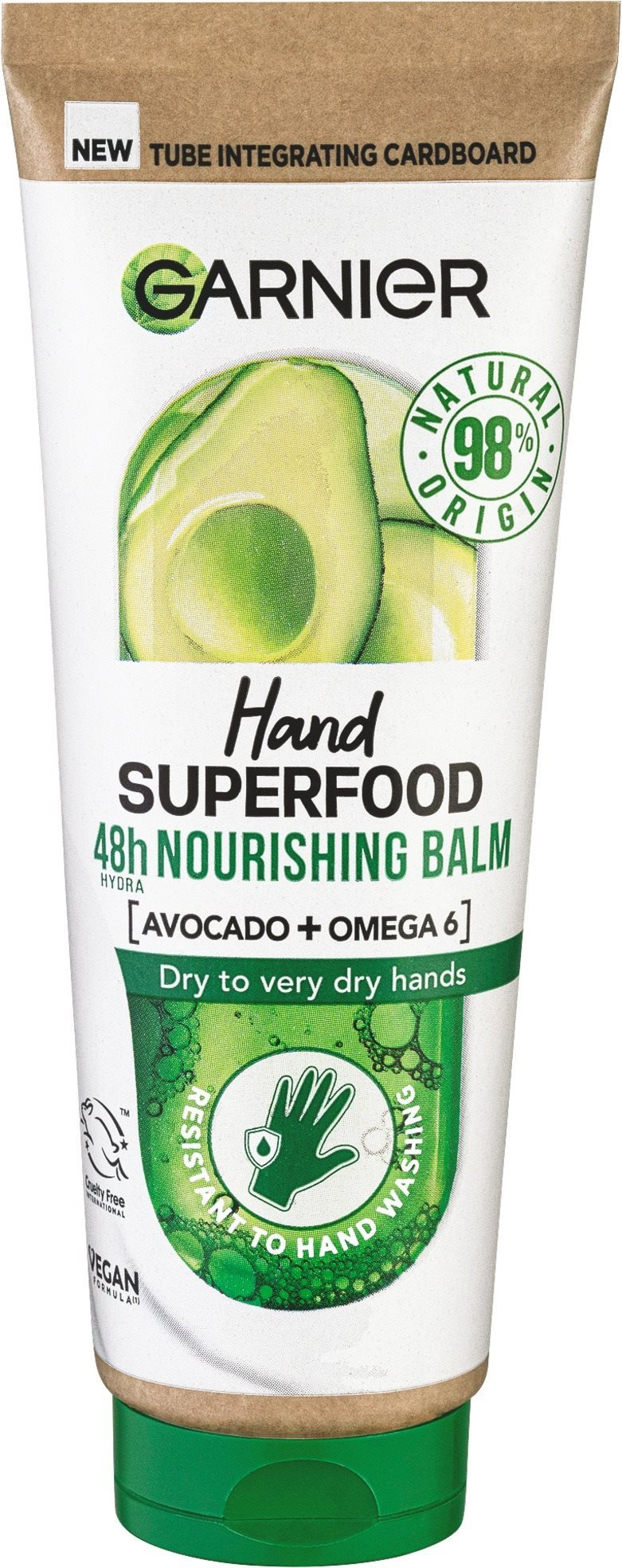 Kézkrém GARNIER Hand Superfood hidratáló krém avokádóval 75 ml