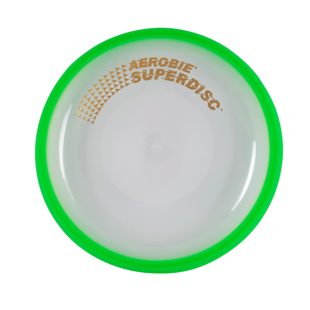Lietajúci tanier Aerobie Superdisc zelená