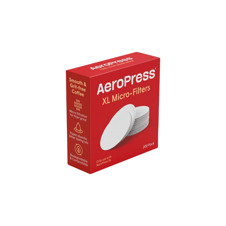 Aeropress XL filtry 200 ks