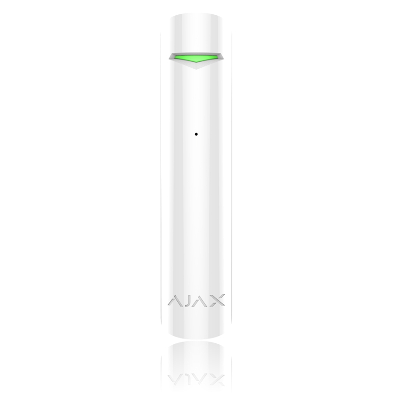 Ajax GlassProtect Bezdrôtový detektor rozbitia skla biely [5288]
