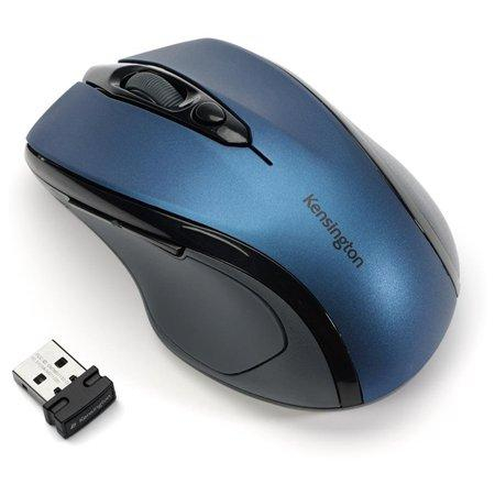 Bezdrátová počítačová myš střední velikosti Kensington Pro Fit®, modrá