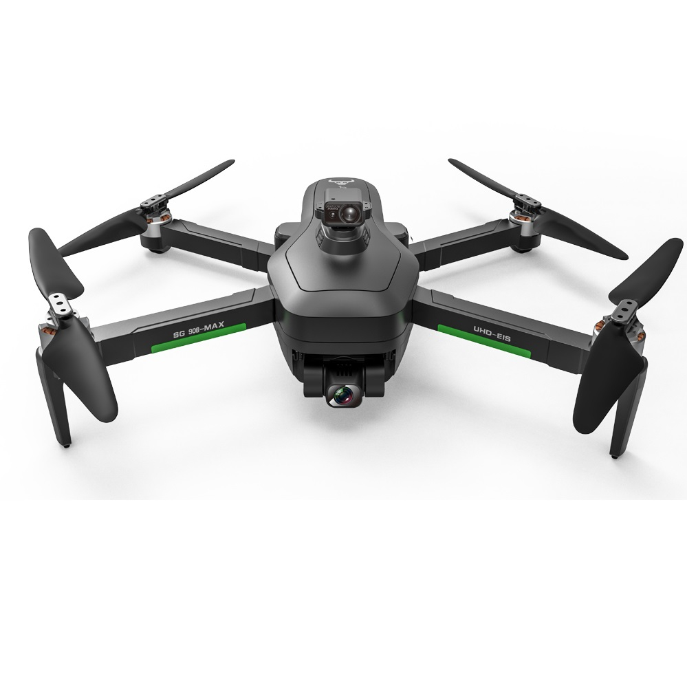 Dron AERIUM SG MAX GPS - 2 baterie kvadrokoptéra, 4k kvalita obrazu, doba letu až 27 min, laserové rozpoznávání překážek, 3 km dosah