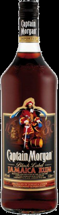 Kapitány Morgan Sötét Rum 40% 1,00 L