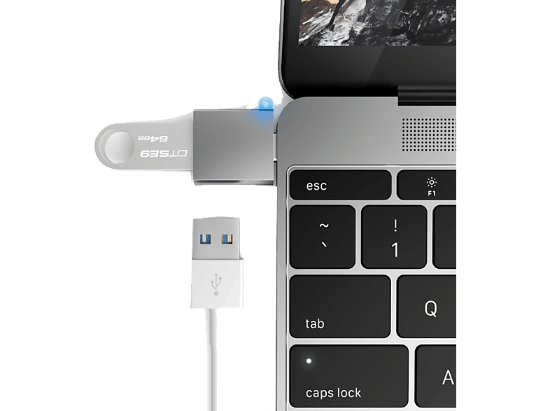 Satechi Type-C USB Adapter. Förvandla din 12-tums Mac USB Type-C port till en USB 3.0 port
