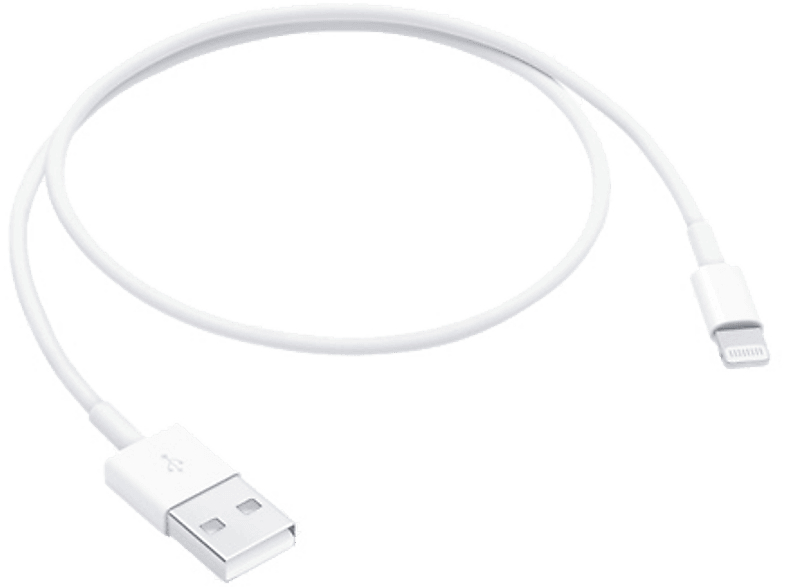 Dátový kábel Apple dátový kábel Lightning 0,5 m biely