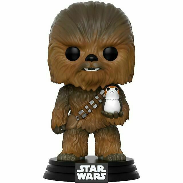 Funko POP figurka Bobble Star Wars - Chewbacca with Porg