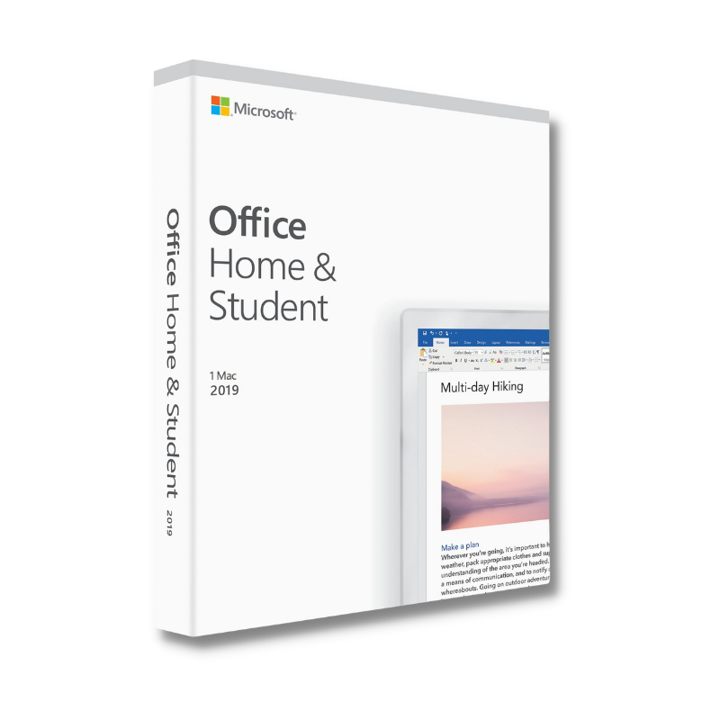 Microsoft Office 2019 Domov a student (MAC)