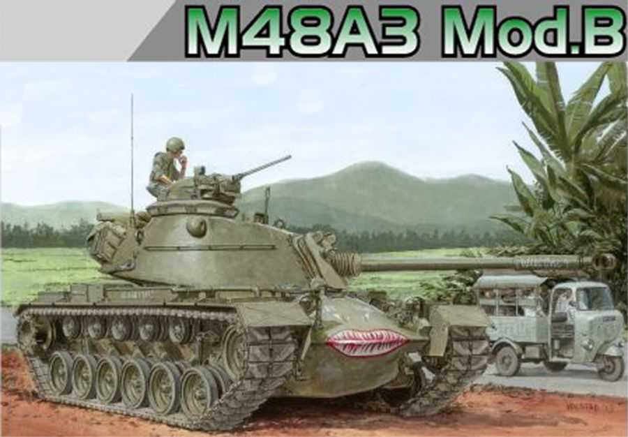 Dragon - 3544 - M48A3 Mod B. 1:35