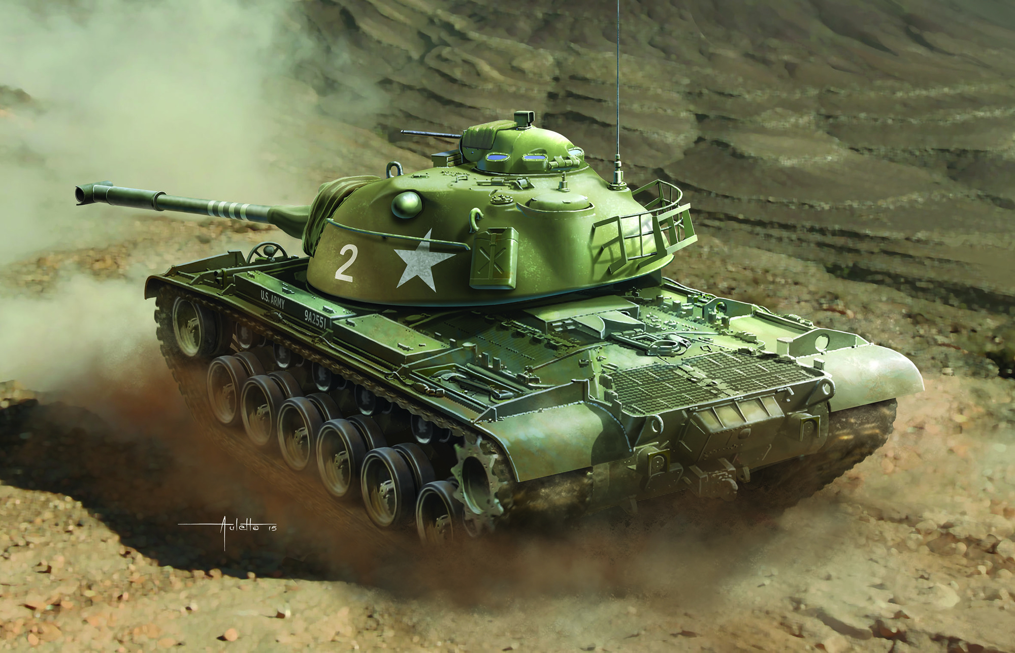 Stavebnica tanku 3559 - M48A1 (SMART KIT) (1:35)
