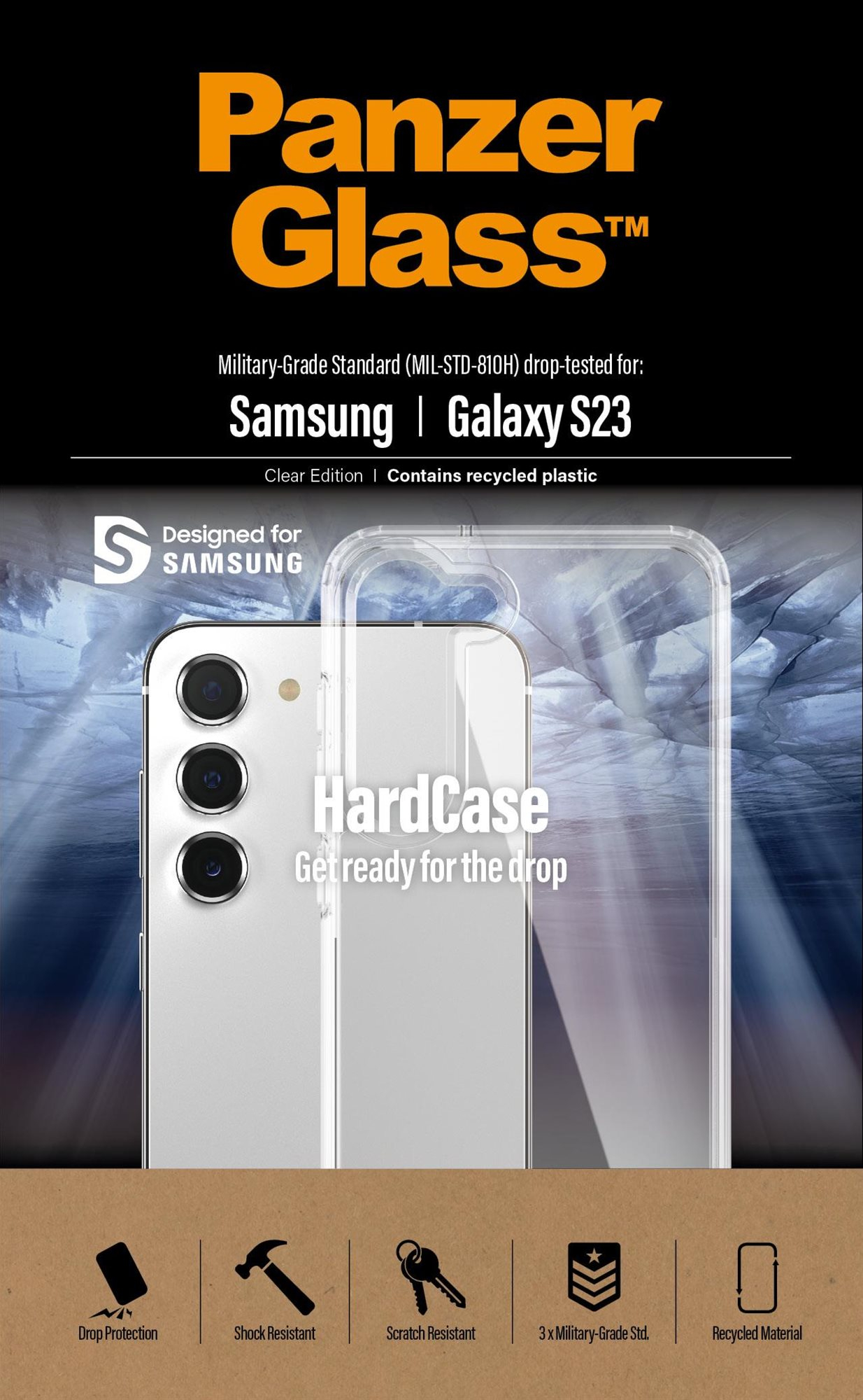 Telefon tok PanzerGlass HardCase Samsung Galaxy S23